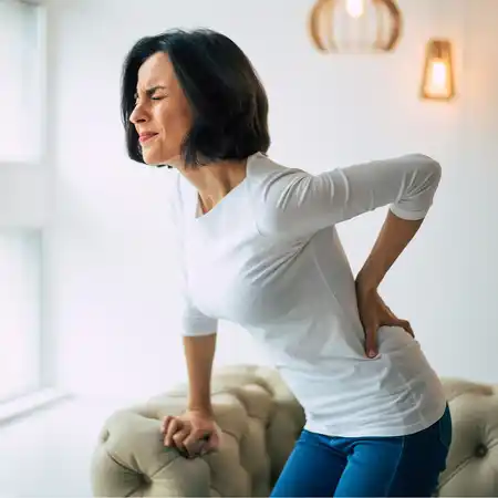 Burning sensations in the lower body