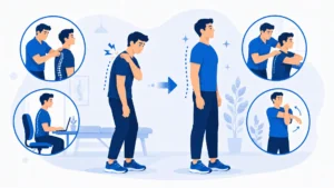 Chiropractor treating shoulder back pain in Sanford FL