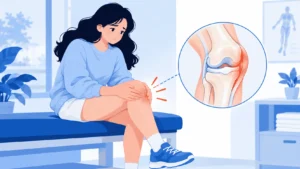 medial knee soreness